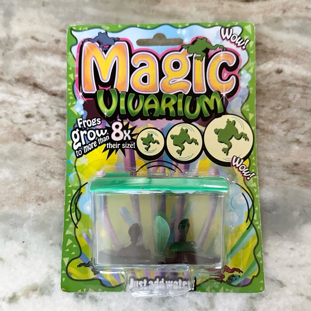Kids Magic Vivarium Growing Frogs Toy